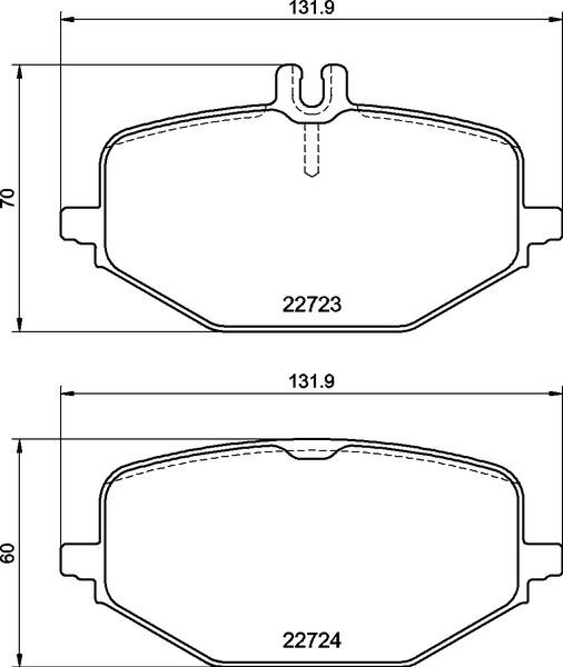 Задні гальмівні колодки Brembo P50161 ціна, від 92.12 USD