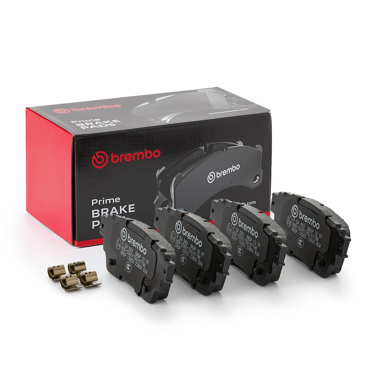 Задні гальмівні колодки P54063 Brembo