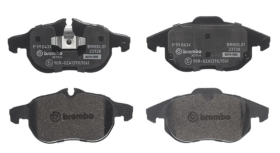 Гальмівні колодки Brembo P59043X ціна, від 22.40 USD