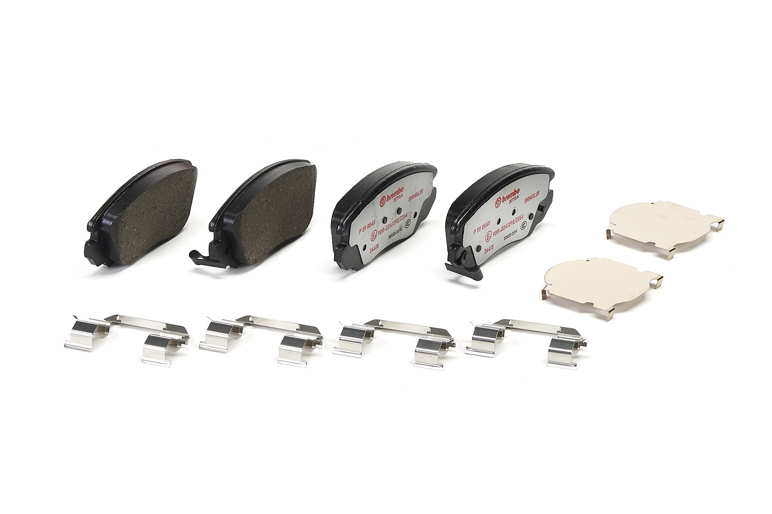 Купити P59054X Brembo Колодки гальмівні передні, дискові