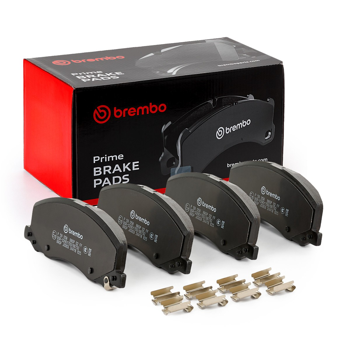 Купити P59058 Brembo Колодки гальмівні передні, дискові