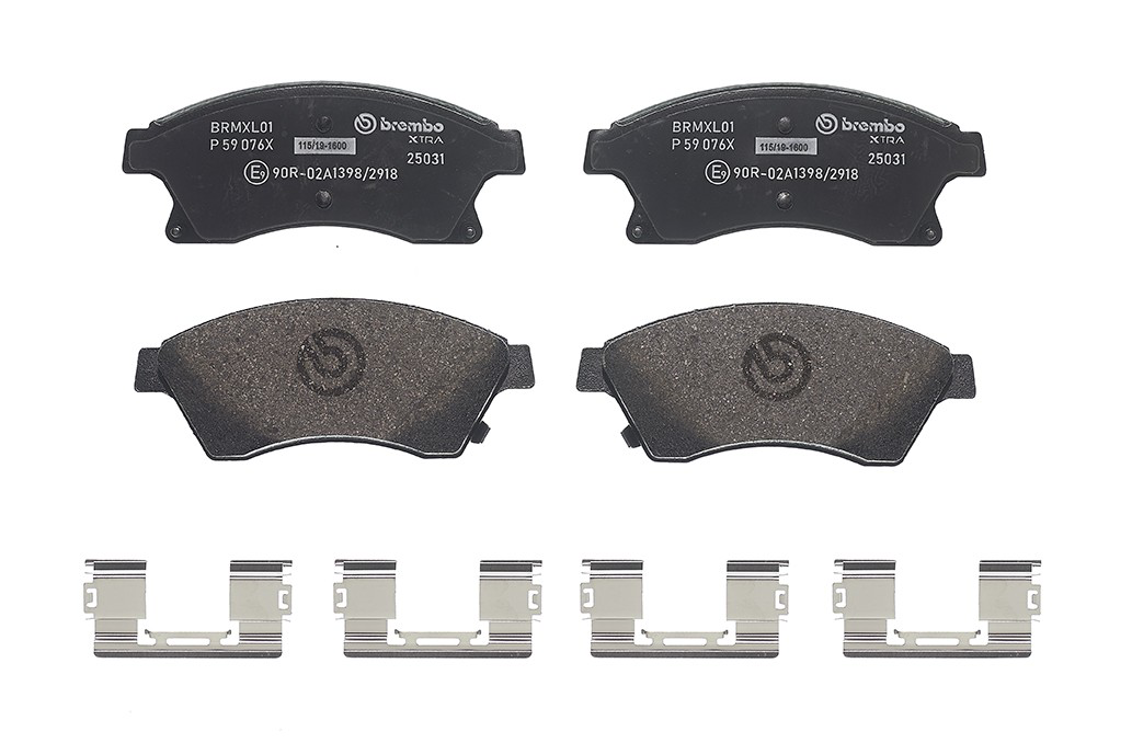 Гальмівні колодки Brembo P59076X ціна, від 22.91 USD