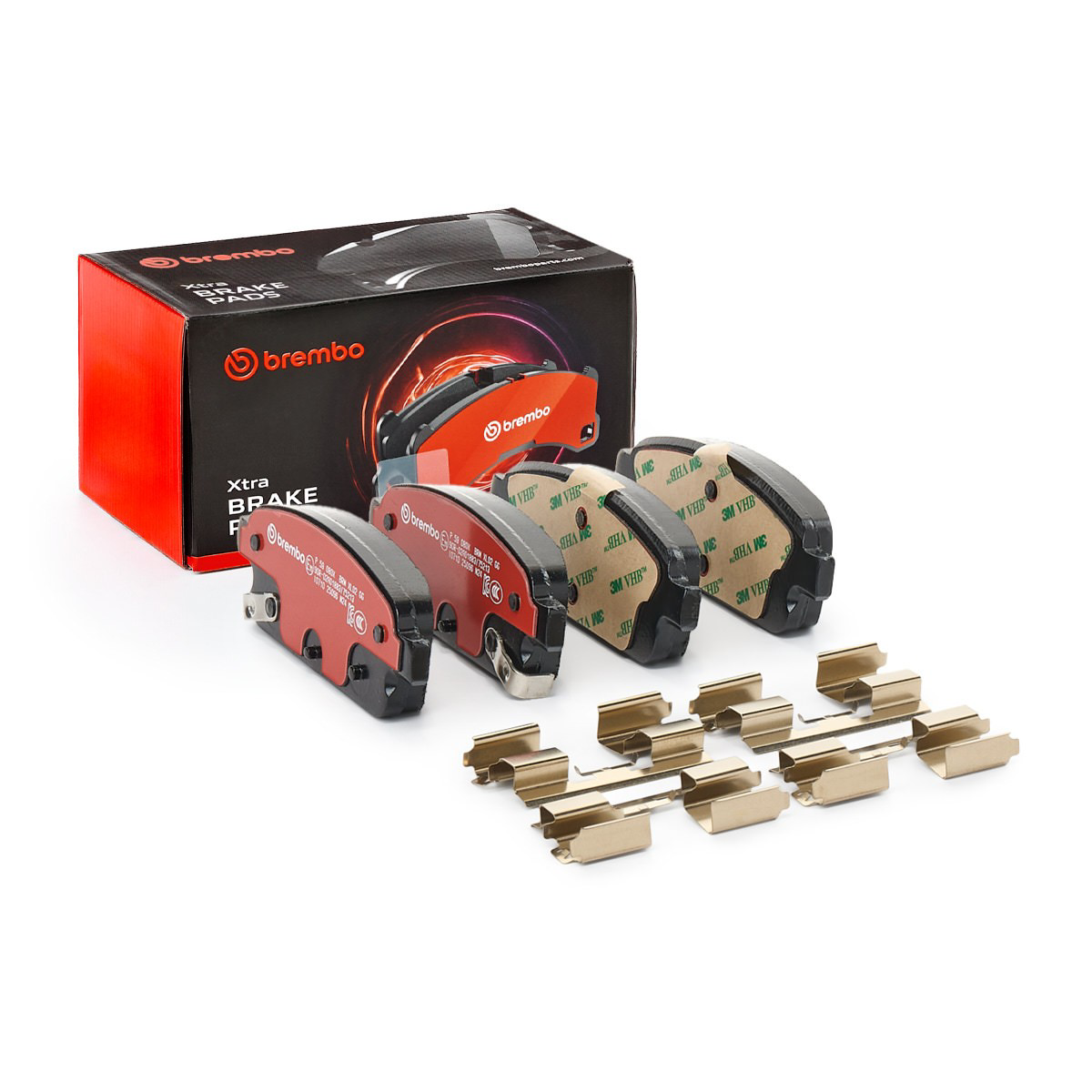 Задні гальмівні колодки P59080X Brembo