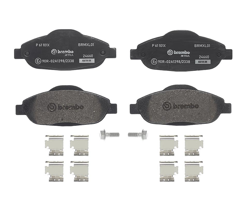 Передні тормозні колодки P61101X Brembo