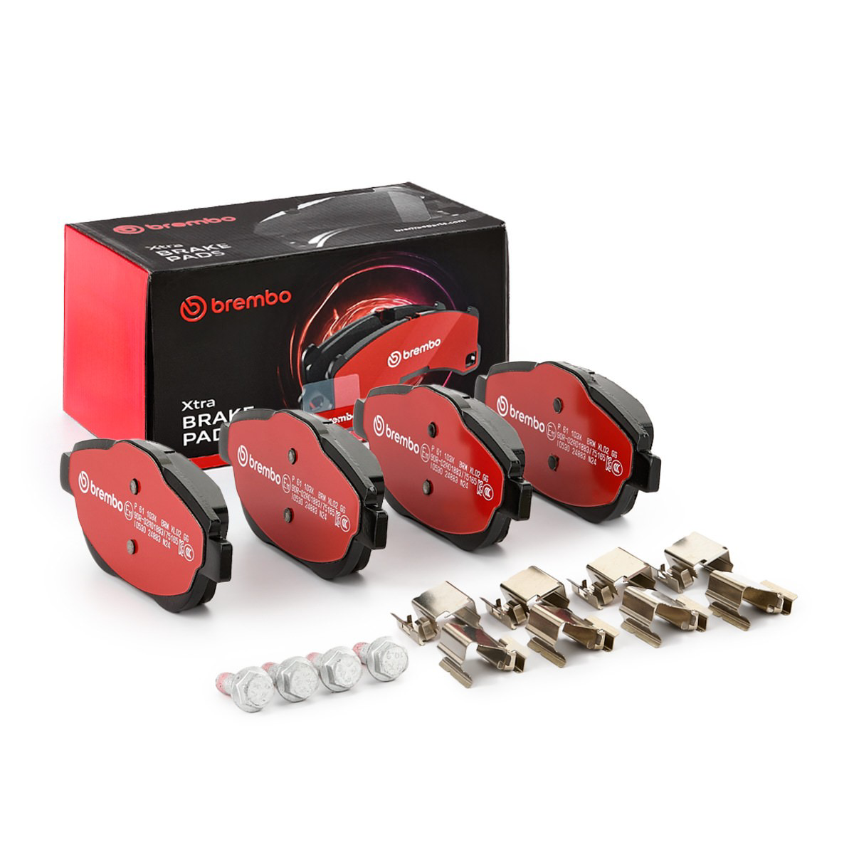 P61103X Brembo Передні гальмівні колодки