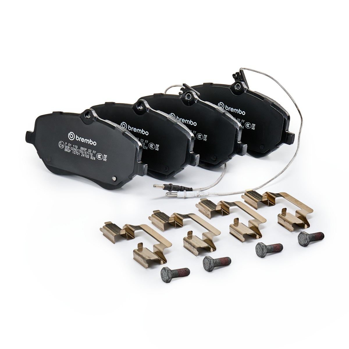 Гальмівні колодки Brembo P61119 ціна, від 37.55 USD