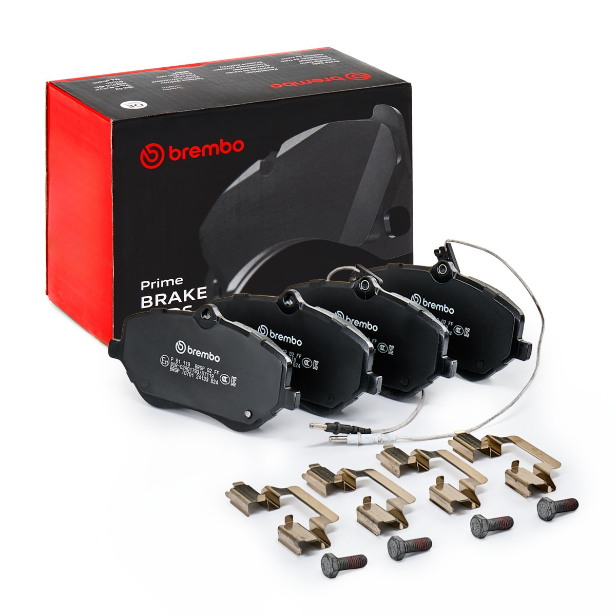 Гальмівні колодки Brembo P61119 ціна, від 37.55 USD