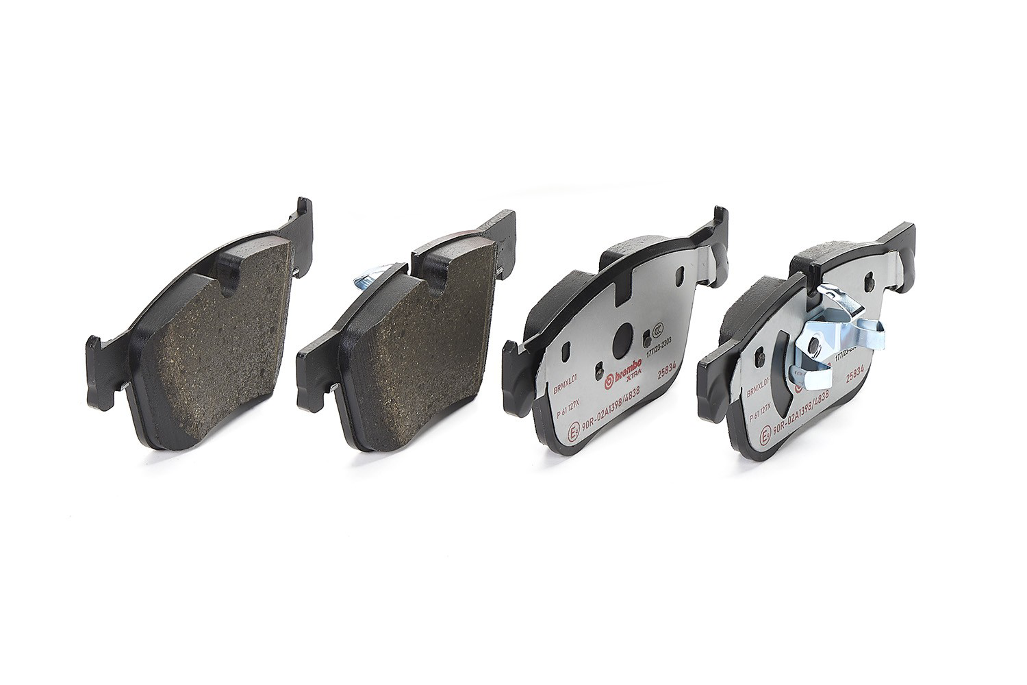 Купити P61127X Brembo Колодки гальмівні передні, дискові