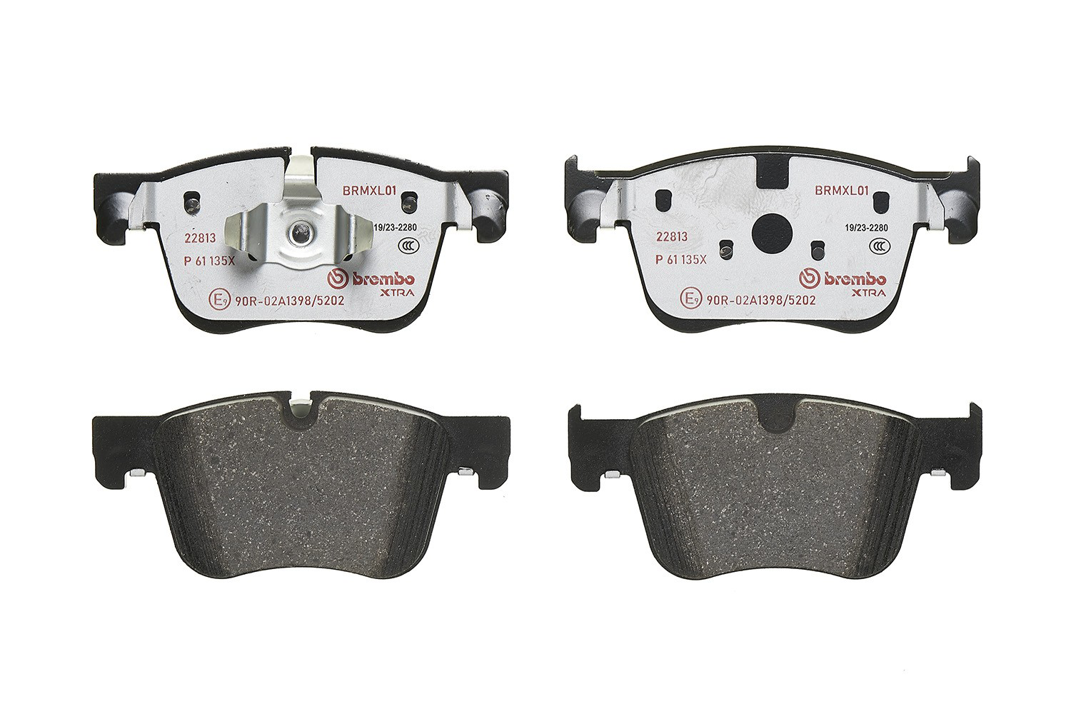 Гальмівні колодки Brembo P61135X ціна, від 43.22 USD