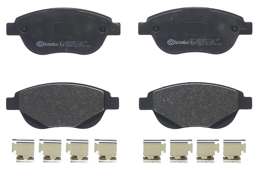 Гальмівні колодки Brembo P61137 ціна, від 22.60 USD
