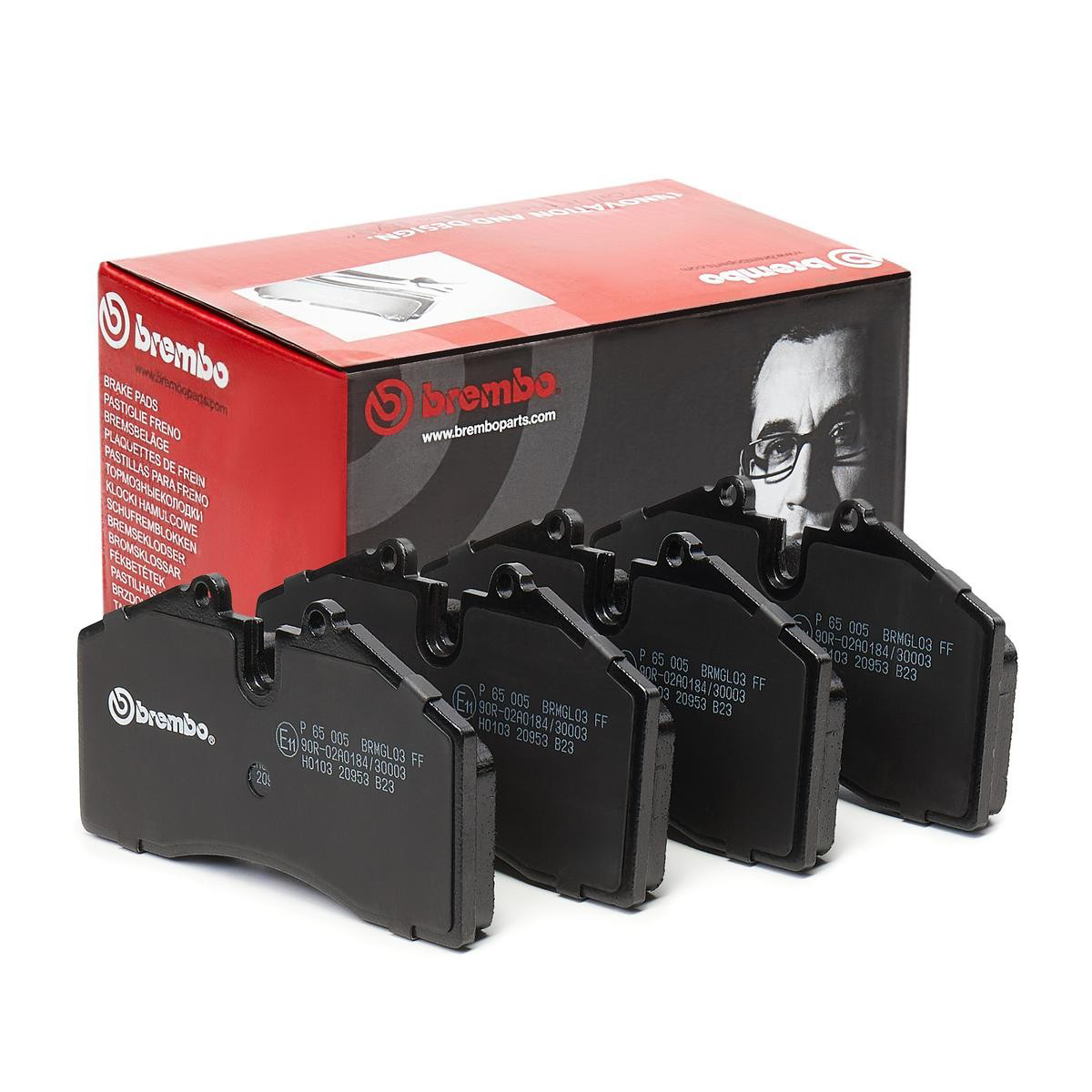 Гальмівні колодки Brembo P65005 ціна, від 41.70 USD