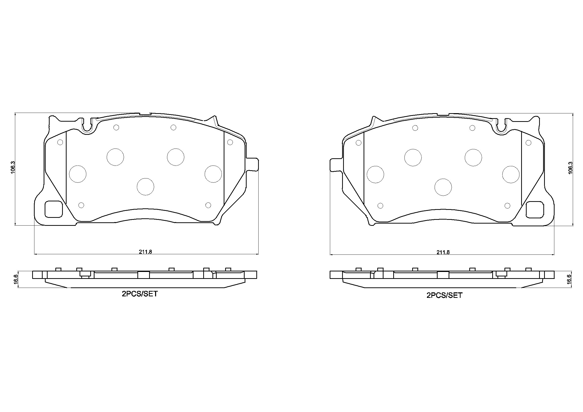 P65057 Brembo Передні гальмівні колодки