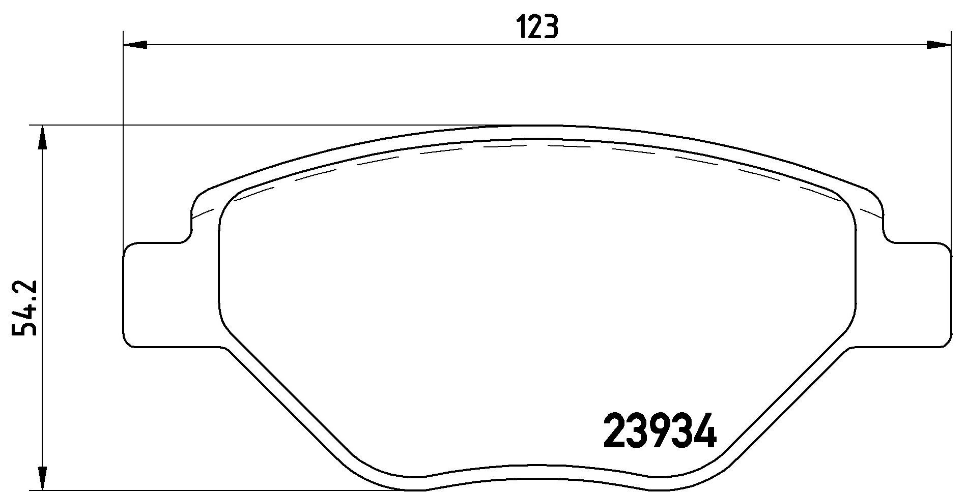 Гальмівні колодки Brembo P68031 ціна, від 20.58 USD