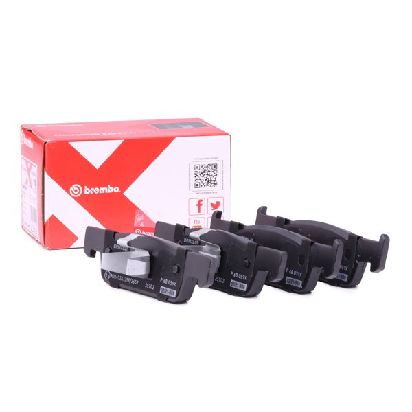 Гальмівні колодки Brembo P68059X ціна, від 21.40 USD