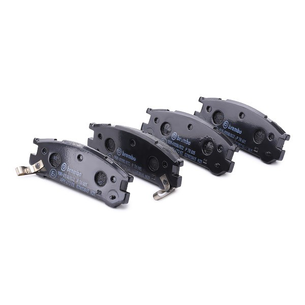 P78005 Brembo Колодки гальмівні задні, дискові