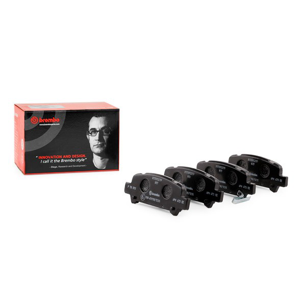 Задні гальмівні колодки Brembo P78011 ціна, від 20.38 USD