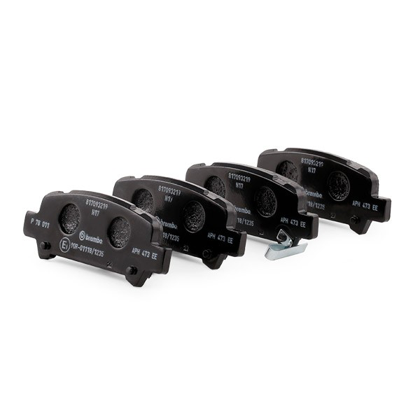 Купити P78011 Brembo Задні колодки