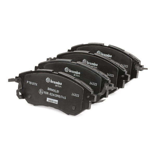 Передні тормозні колодки P78017X Brembo