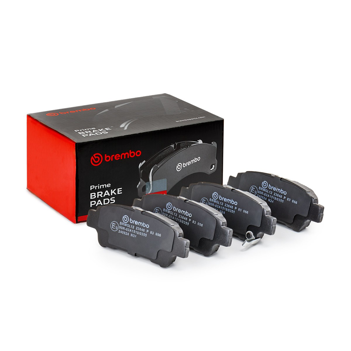 P83056 Brembo Колодки гальмівні задні, дискові