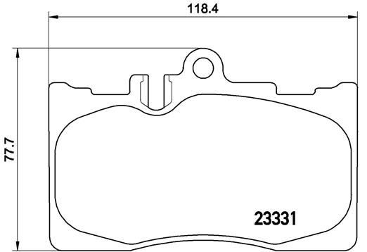 Купити P83058 Brembo Колодки гальмівні передні, дискові