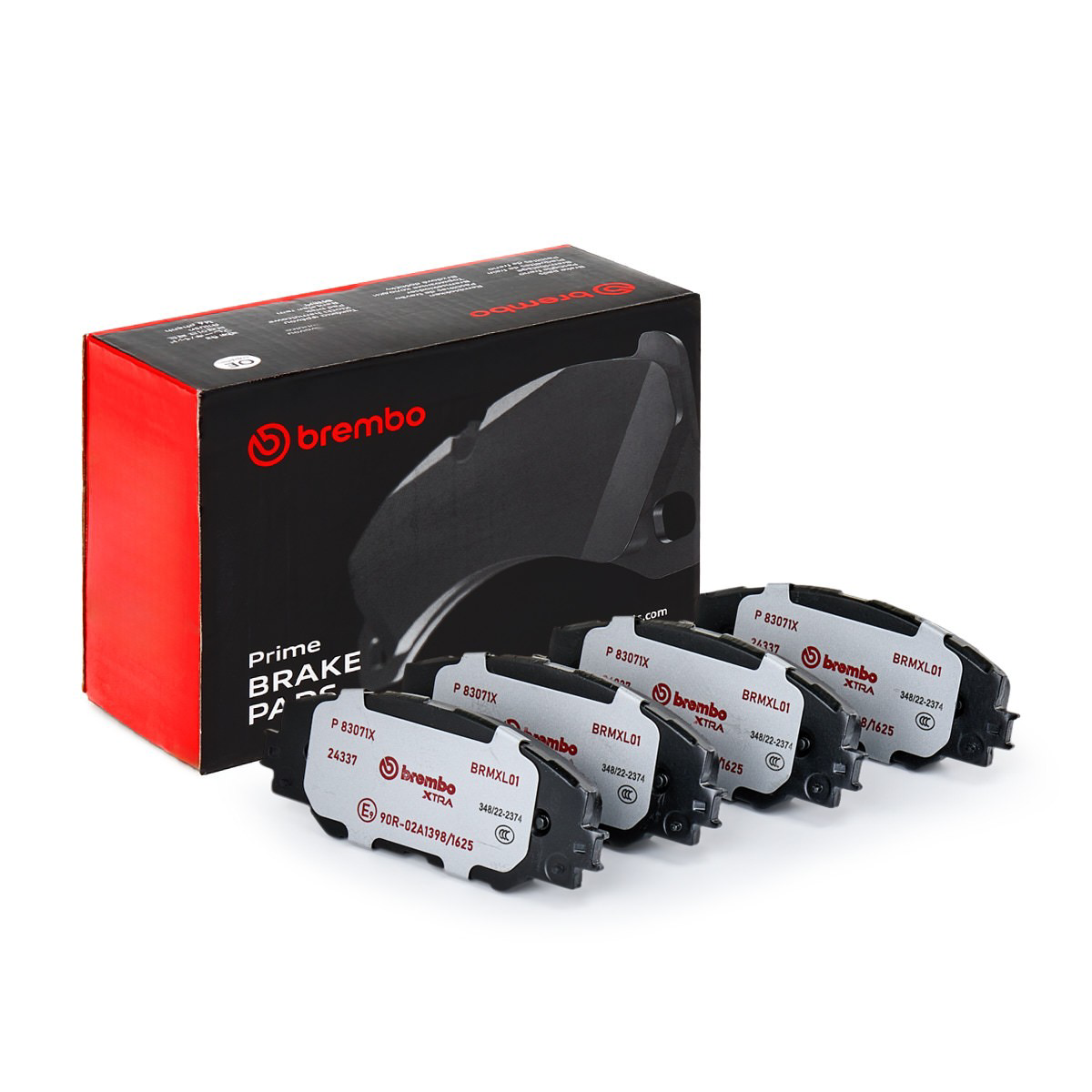 Купити P83071X Brembo Колодки гальмівні передні, дискові