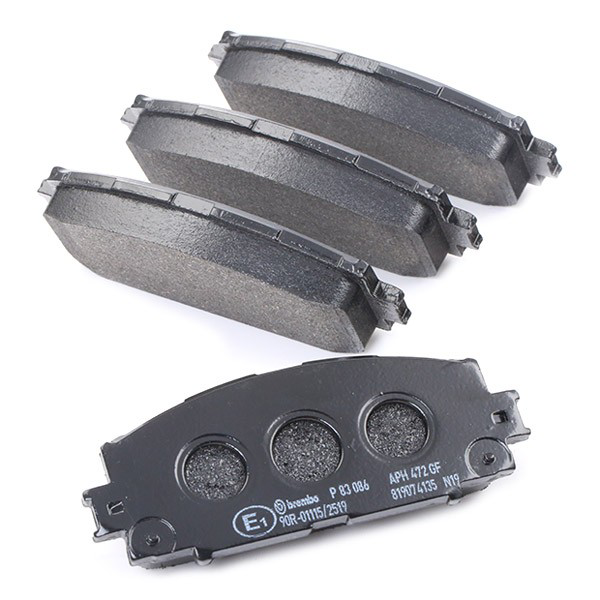 Гальмівні колодки Brembo P83086 ціна, від 30.44 USD