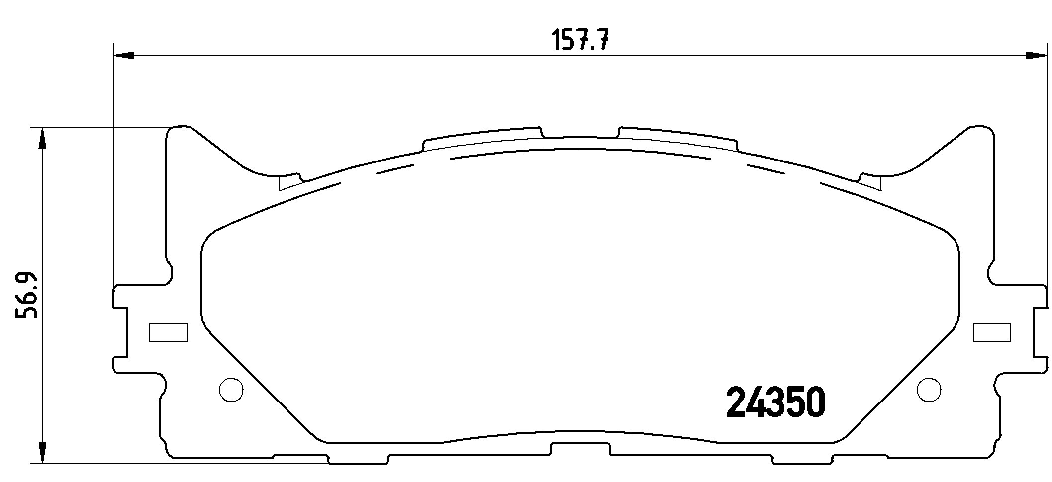 Гальмівні колодки Brembo P83117X ціна, від 28.91 USD