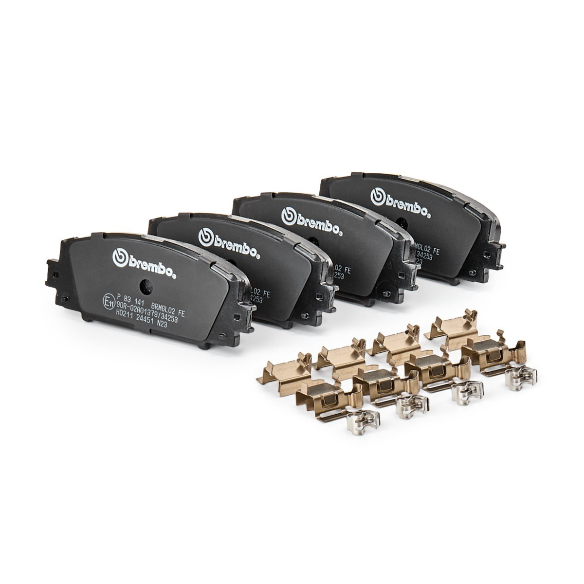 P83141 Brembo Передні гальмівні колодки