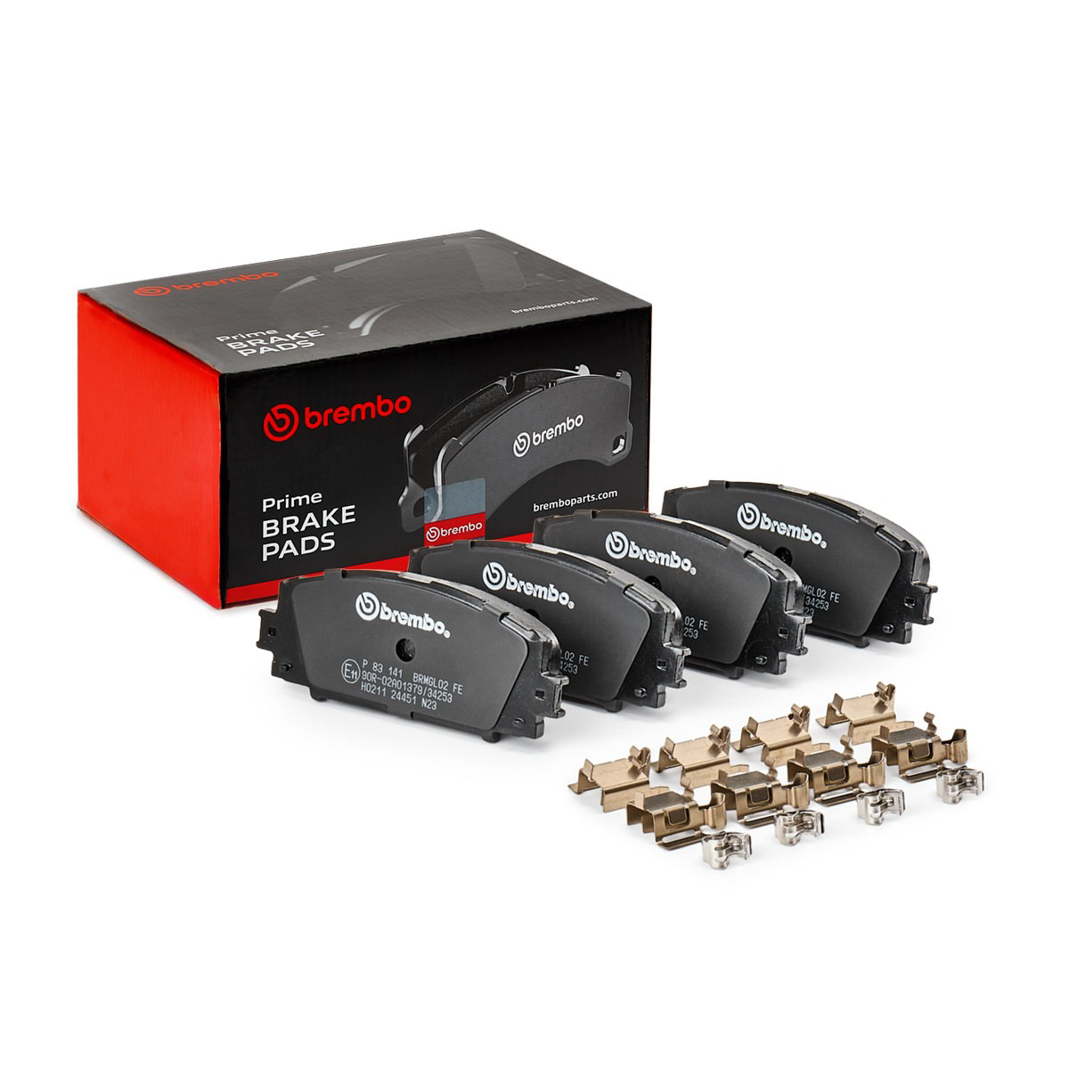 Купити P83141 Brembo Колодки гальмівні передні, дискові