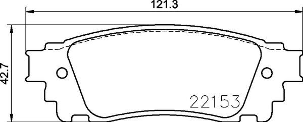 Задні гальмівні колодки Brembo P83166 ціна, від 36.75 USD
