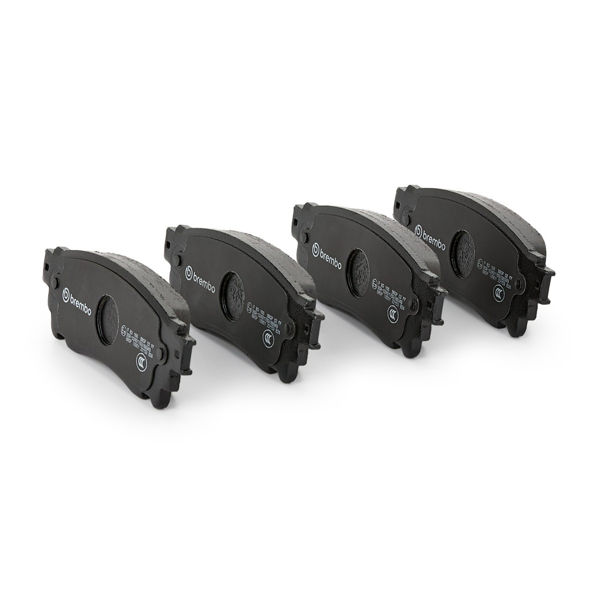 P83166 Brembo Колодки гальмівні задні, дискові