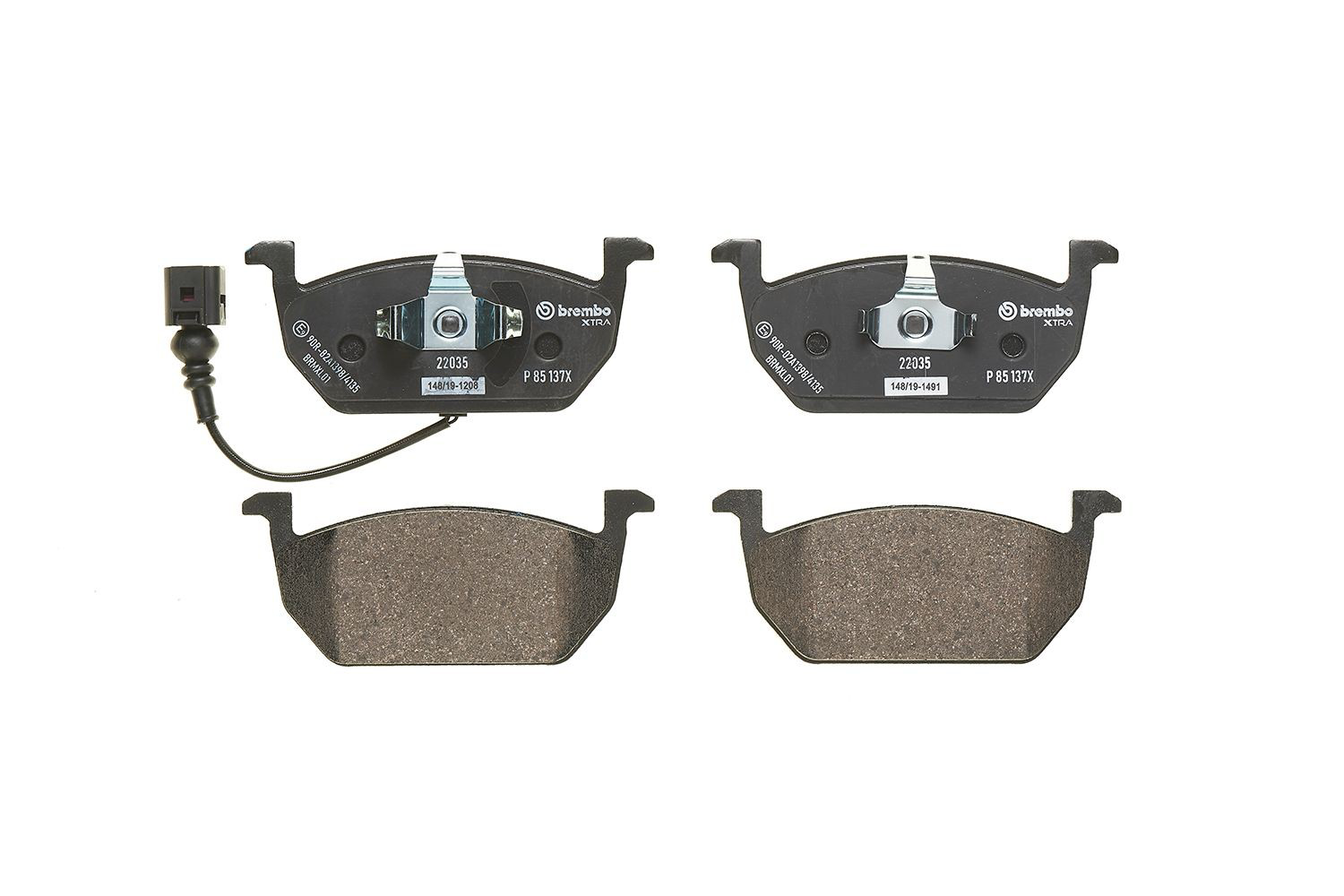 Гальмівні колодки Brembo P85137X ціна, від 35.09 USD