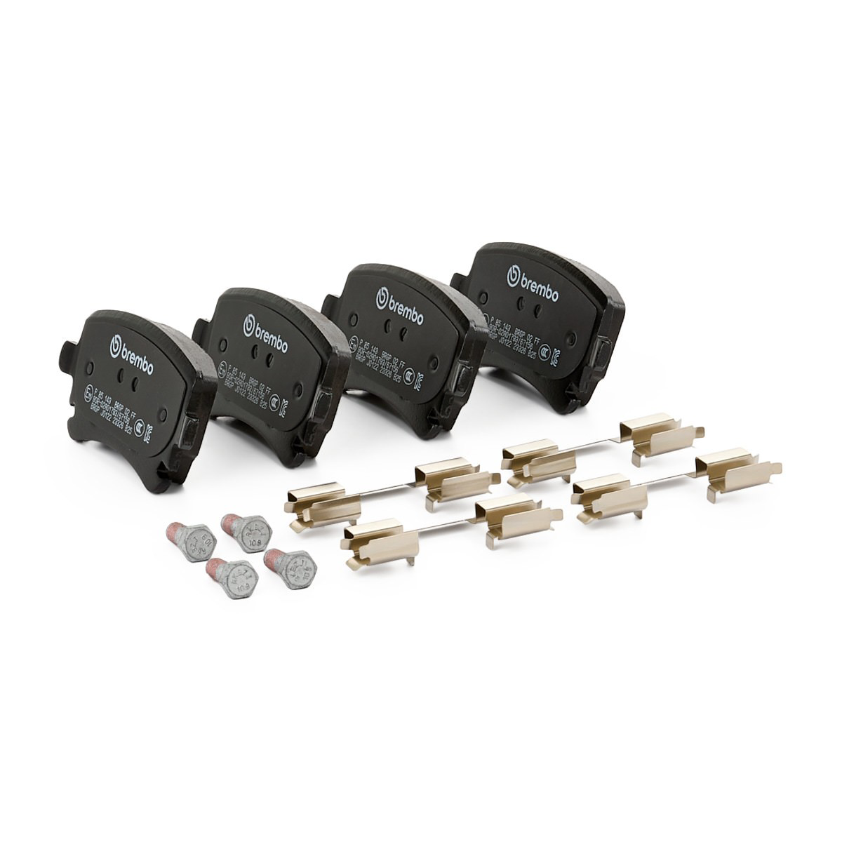 P85143 Brembo Колодки гальмівні задні, дискові