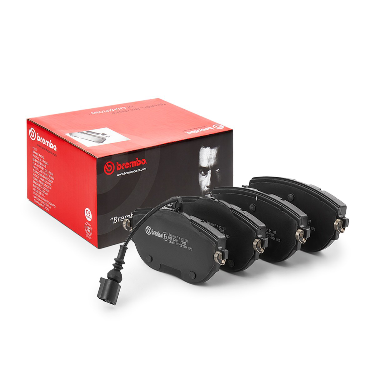 Гальмівні колодки Brembo P85187 ціна, від 98.74 USD