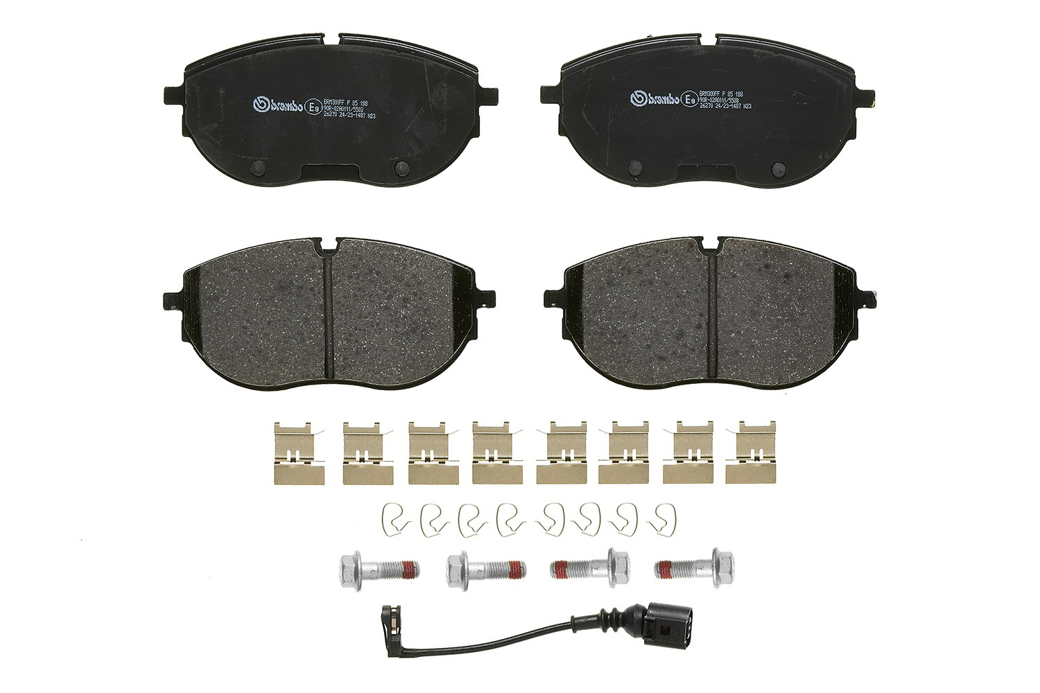 Купити P85188 Brembo Колодки гальмівні передні, дискові