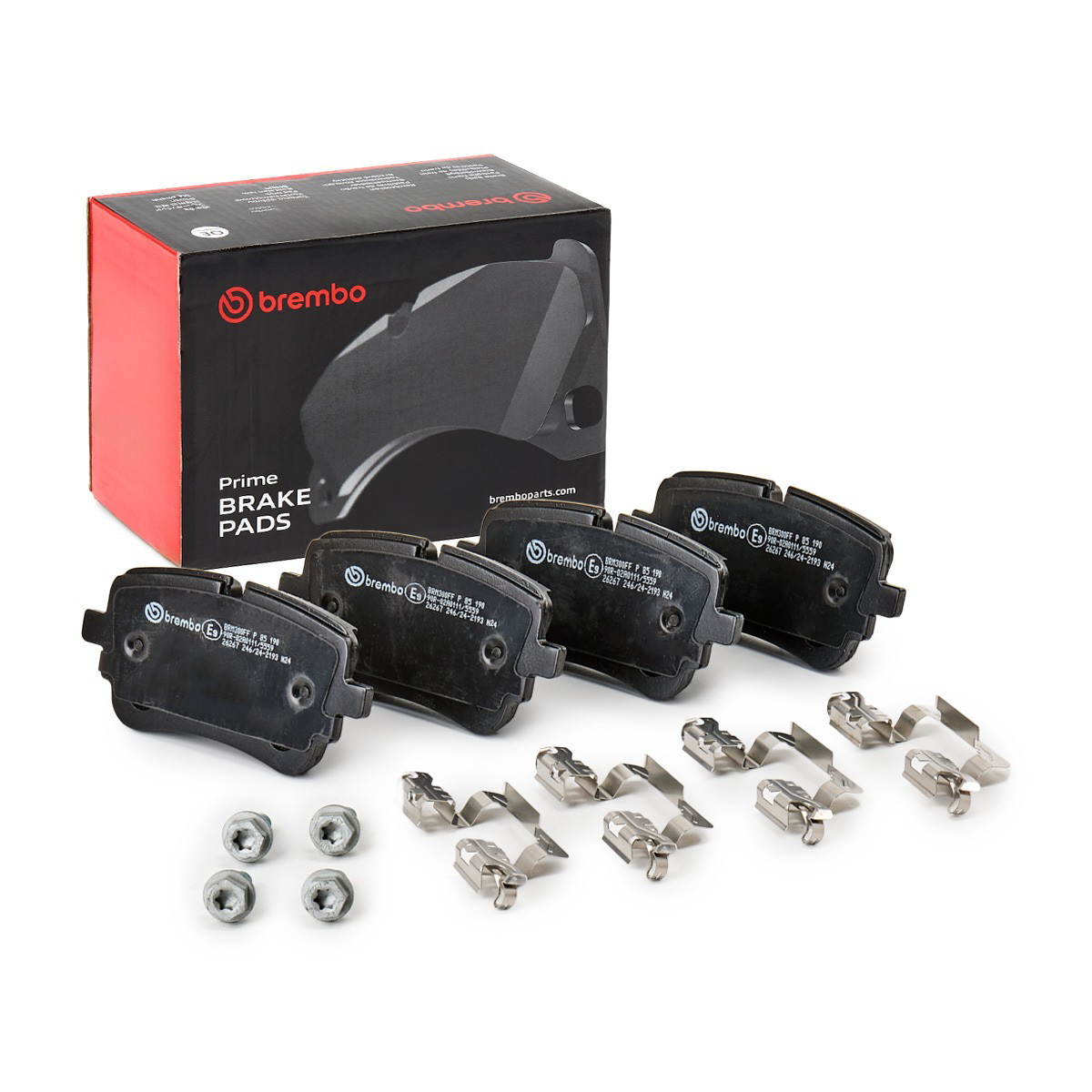 P85190 Brembo Колодки гальмівні задні, дискові