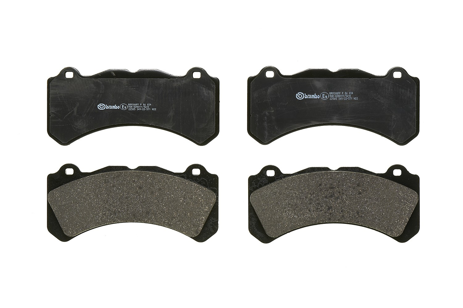 Купити P86034 Brembo Колодки гальмівні передні, дискові