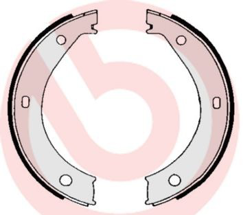 Колодки ручника S06503 Brembo