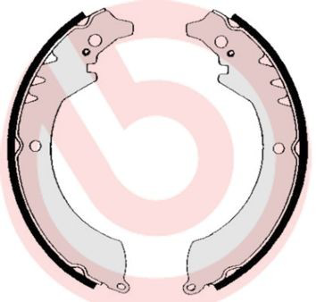 Купити S16501 Brembo Колодки гальмові задні, барабанні