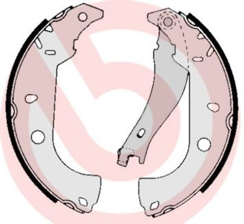 Колодки гальмові задні, барабанні Brembo S23511 ціна, від 19.77 USD