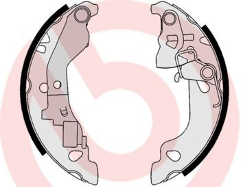 Колодки гальмові задні, барабанні Brembo S23520 ціна, від 26.08 USD