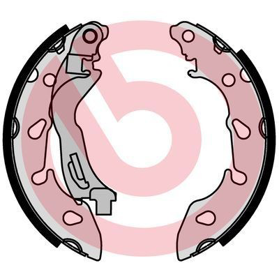 Купити S24553 Brembo Колодки гальмові задні, барабанні