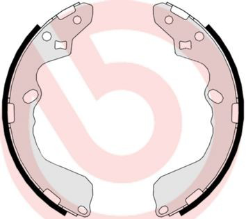 Колодки гальмові задні, барабанні Brembo S30508 ціна, від 13.53 USD
