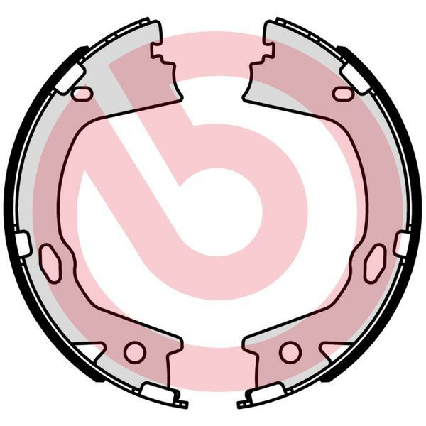S30546 Brembo Гальмівні колодки ручника