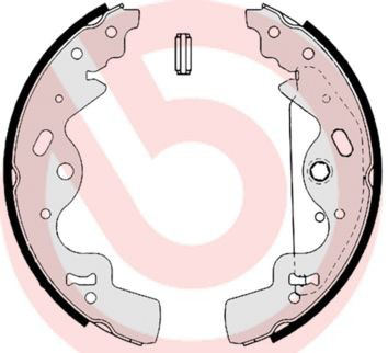 Колодки гальмові задні, барабанні Brembo S44506 ціна, від 36.79 USD