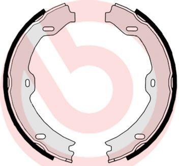Колодки стоянкового гальма Brembo S50519