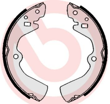 Колодки гальмові задні, барабанні Brembo S56516 ціна, від 16.60 USD