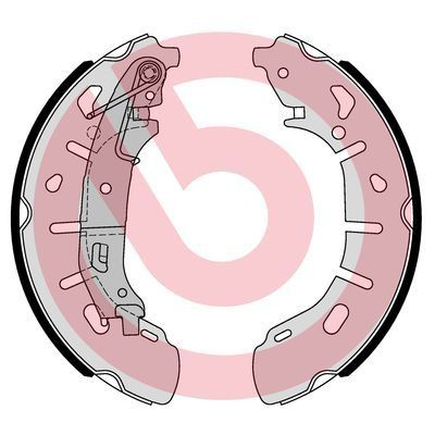 Колодки гальмові задні, барабанні Brembo S59531 ціна, від 34.45 USD