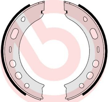 Купити S65503 Brembo Гальмівні колодки гальма стоянки