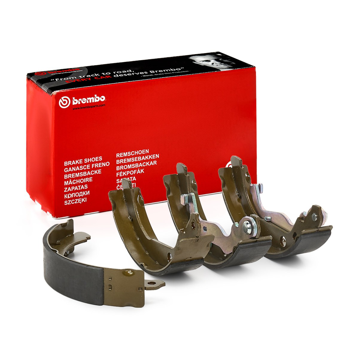 Колодки гальмові задні, барабанні Brembo S68549 ціна, від 31.43 USD